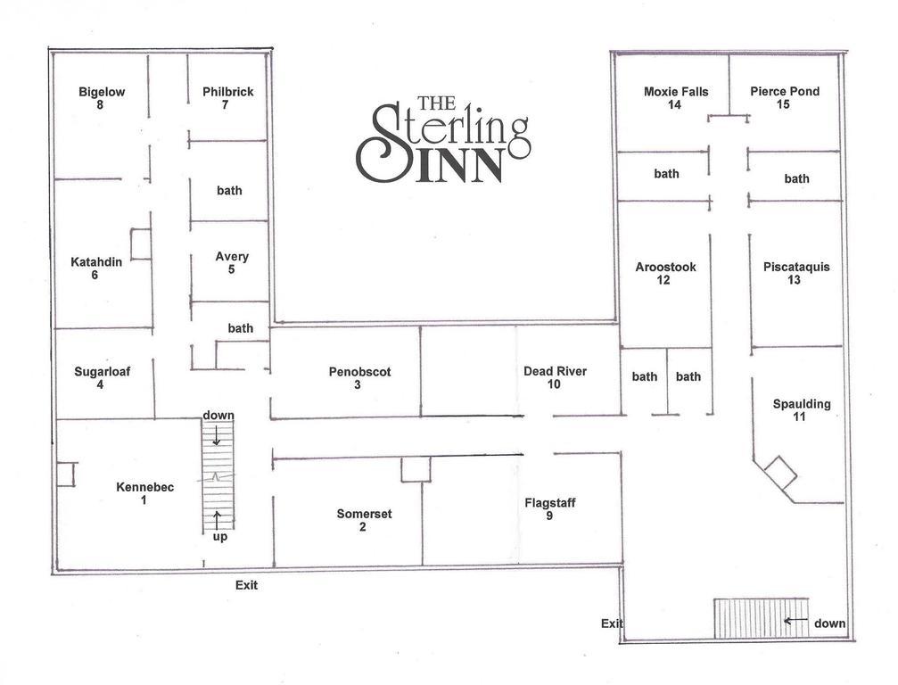 The Sterling Inn Caratunk 外观 照片